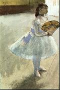 Edgar Degas Dancer with a Fan China oil painting reproduction
